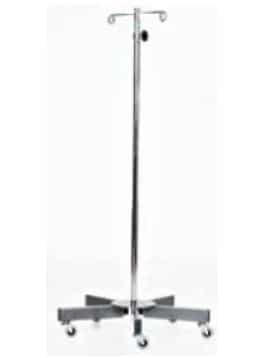 MCM Chrome 5-Leg 2 Hook IV Pole | MCM 201