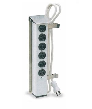 Pedigo P-3401, Hospital Grade Power Strip, Venture Medical Requip