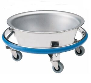 Pedigo Stainless Steel 8.5 Quart Sponge Receptacle | P-1025-SS