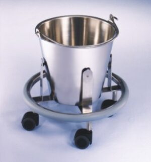 Blickman 13 Qt. Lenox Kick Bucket | 7766SS