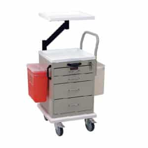 Harloff Start Cart for IV and Epidural Procedures w/Key Lock | 3123K