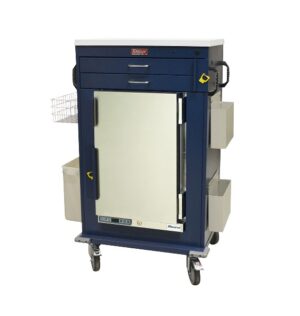 Harloff Malignant Hyperthermia Cart w/Medical Grade Refrigerator | MH5200B