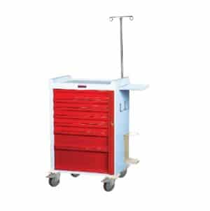 Harloff MR-Conditional 7 Drawer Emergency Cart Specialty Pkg | MR7B-EMG