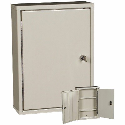 Harloff Hd Double Door Narcotics Cabinet W 2 Uniquely Keyed Locks