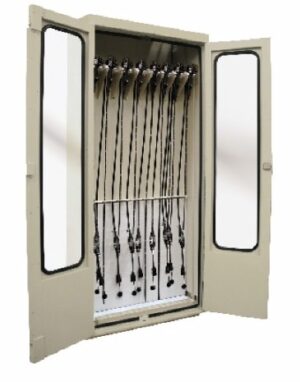 Harloff Scope Storage Cabinet with Locking Easy View Doors | SC16DRDP