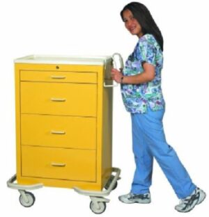 MPD Standard 4 Drawer Isolation Cart | MKS-430-Y