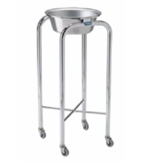 Pedigo SS Basin Stand w/Single Stainless Steel Basin | P-1078-SS