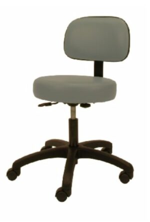 Winco Gas Lift Stool with Back | 4350
