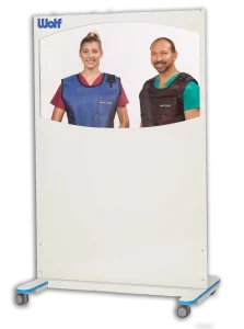 Wolf Clear-Pb Mobile Barrier, 56600-W, Venture Medical Requip.