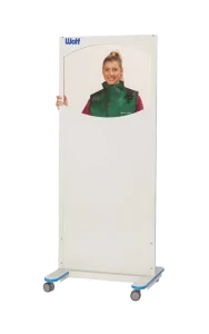 Wolf Clear-Pb Mobile Barrier: 56603-W, Venture Medical Requip.