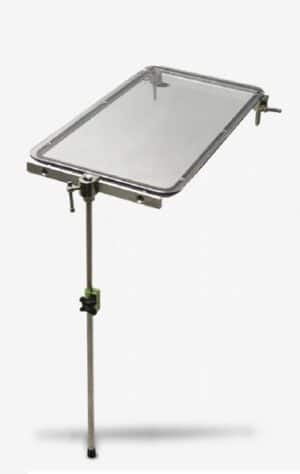 Birkova Arm and Hand table 16" x 30" Duraclear: HT-2600