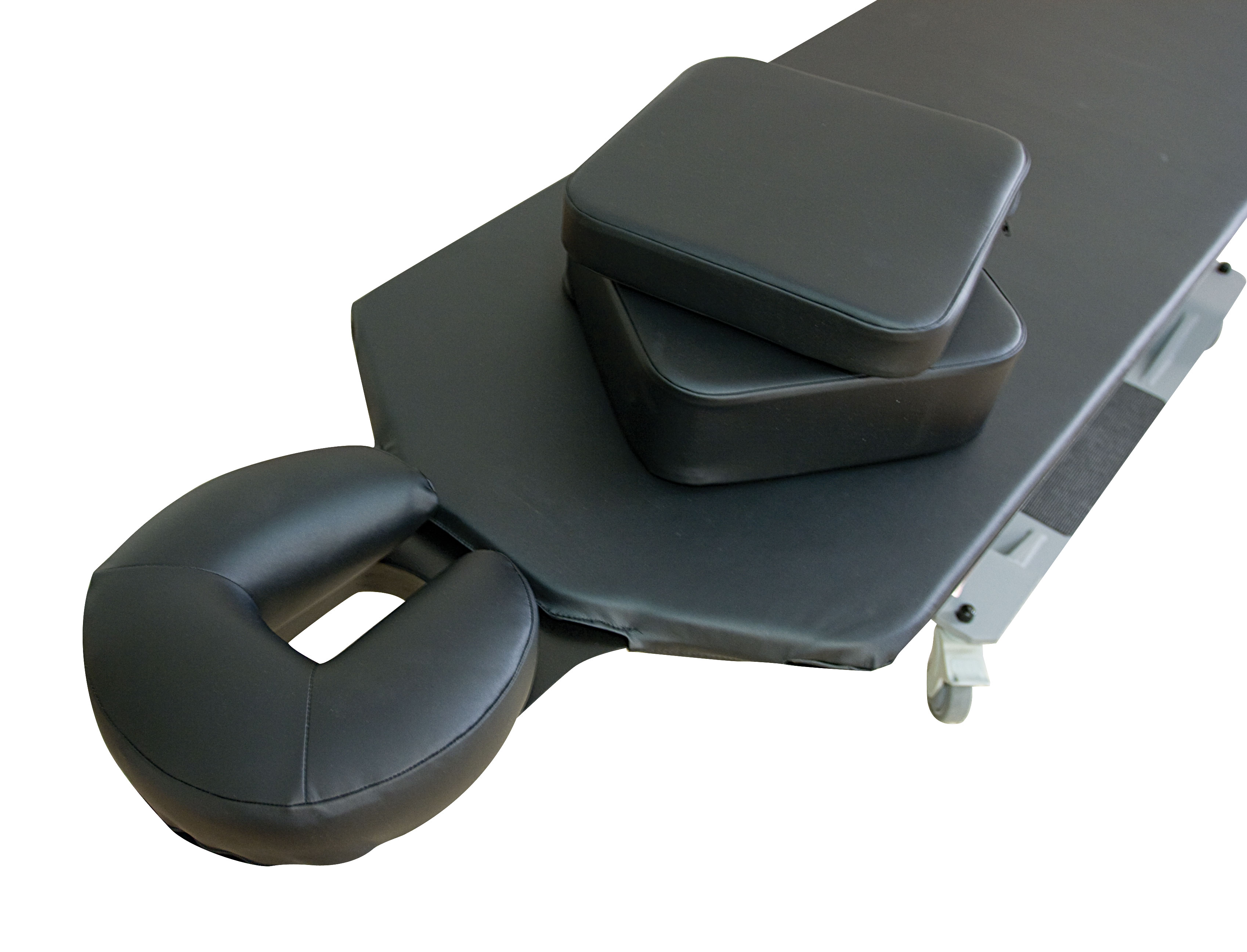 Crescent Face Rest Pad and 2 Supine Cranial Pads
