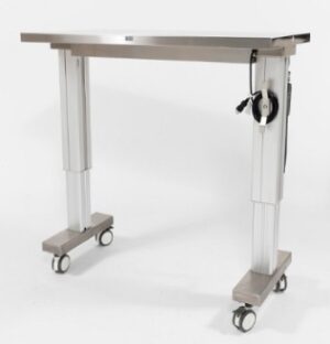 Blickman Motorized Straddle Adj-Height Instrument Table | 7902SS-M