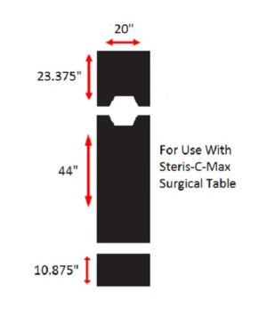 Steris Replacement Surgical Table Pads