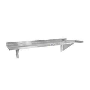 Blickman Stainless Steel 34"L Wall Shelf | WS3612