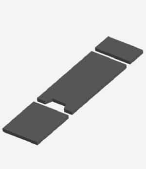 Skytron Elite 3500B Standard Series Replacement Pad Set