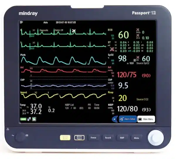 Mindray Passport 12 with CO2 - Refurbished