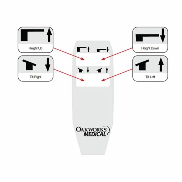 Oakworks Imaging Table Remote