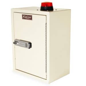 Harloff Medium Narcotics Cabinet with Audio/Visual Alarm | NC16C12-SE1-AVD