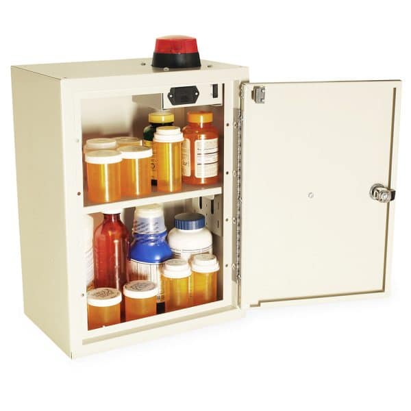 Harloff Medium Narcotics Cabinet with Audio/Visual Alarm | NC16C12-SE1-AVD - Image 3