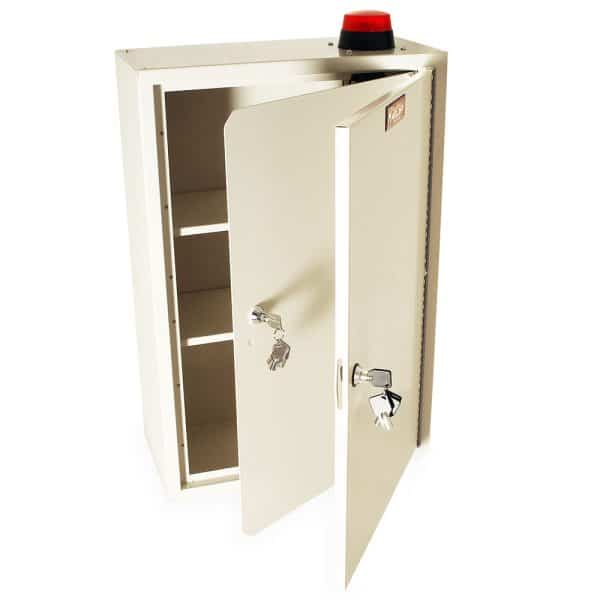 Harloff Tall Narcotics Cabinet with Audio/Visual Alarm | NC24C16-DT2-AVD - Image 3