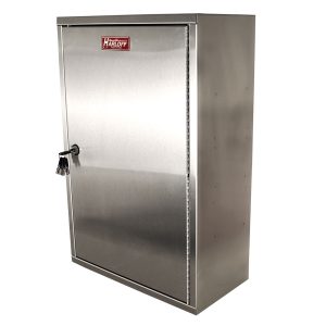 Harloff Tall Stainless Steel Narcotics Cabinet | NCSS24C16-DT2