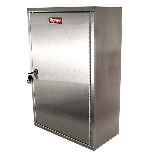 Harloff Tall Stainless Steel Narcotics Cabinet | NCSS24C16-DT2