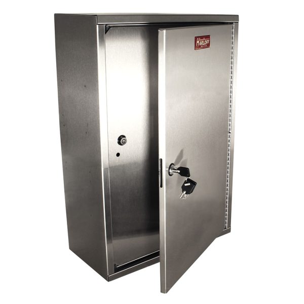 Harloff Tall Stainless Steel Narcotics Cabinet | NCSS24C16-DT2 - Image 2