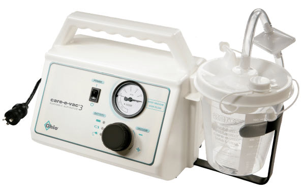 Ohio Care-E-Vac 3 Portable Aspirator Suction Unit - Refurbished