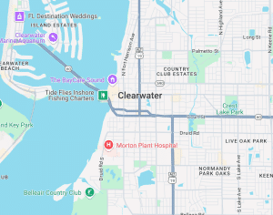 Clearwater Map for Med Service