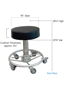 Pedigo Hydraulic Surgeon's Stool: P-6001