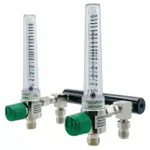 Chrome Flowmeter T Branch, Venture Medical Requip.