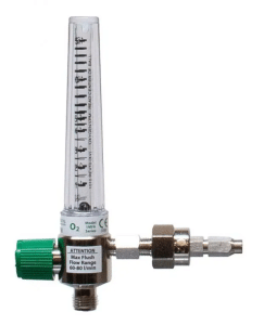 Chrome O2 Flowmeter Schrader